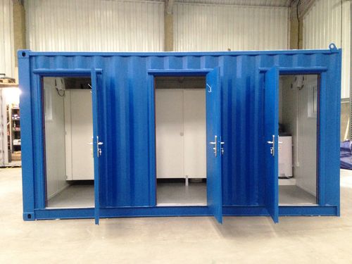16ft Integrated Toilet & Shower Block – Self-Contained Sanitation Solution