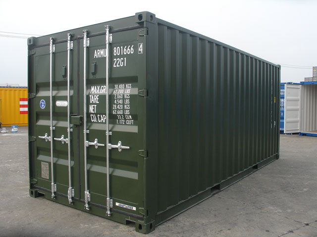 20ft One-Trip Shipping Container— S2 Original Doors